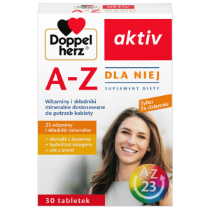 Doppelherz® aktiv A-Z Dla Niej, 30 tabletek