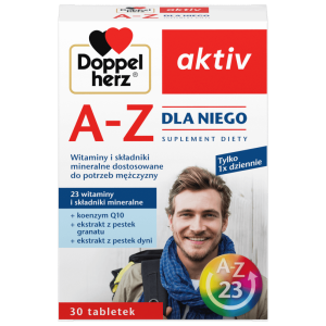 Doppelherz® aktiv A-Z Dla Niego, 30 tabletek
