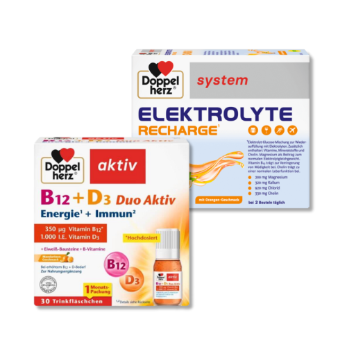 Zestaw Energia i Nawodnienie Doppelherz® | 2 produkty