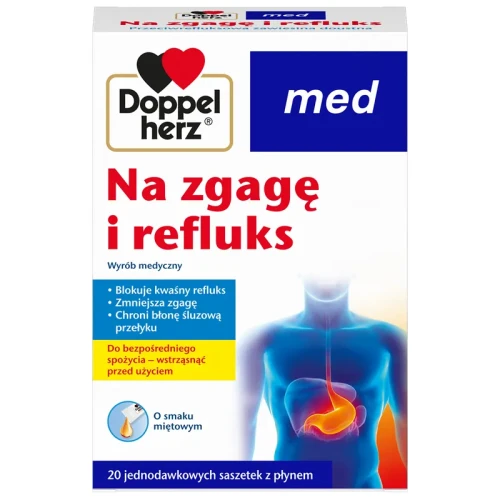 Doppelherz® med Na zgagę i refluks