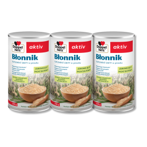 3x Doppelherz® aktiv Błonnik, 3x250g ZESTAW