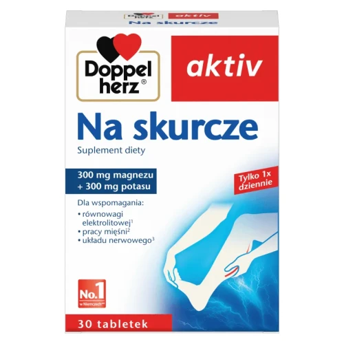 Zdjęcie produktu Doppelherz aktiv Na skurcze, 30 tabletek