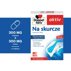 Zdjęcie produktu Doppelherz aktiv Na skurcze, 30 tabletek