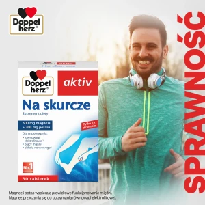 Zdjęcie produktu Doppelherz aktiv Na skurcze, 30 tabletek