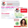 Doppelherz system Kollagen Beauty + Doppelherz aktiv Na włosy i paznokcie ZESTAW