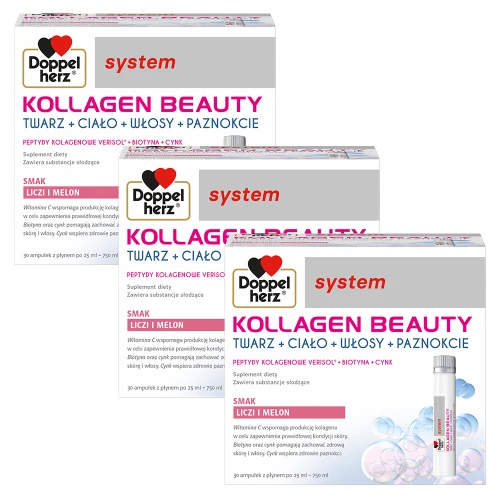 Doppelherz system Kollagen Beauty ZESTAW