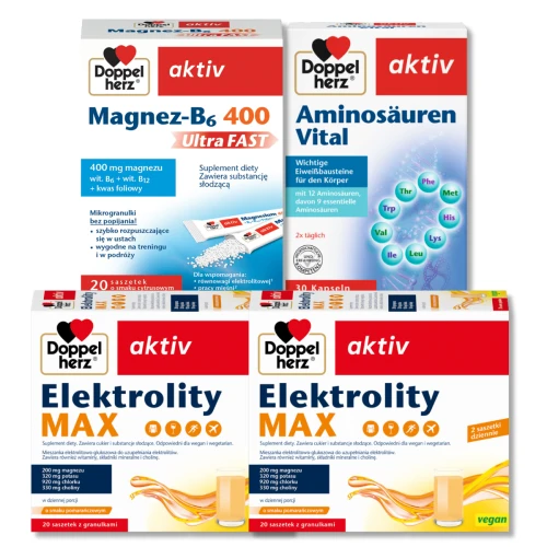 Zestaw Lato w formie z Doppelherz® | 3 produkty