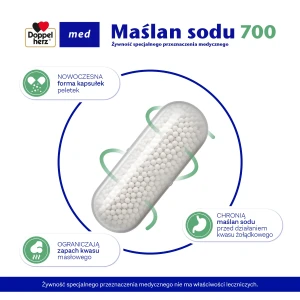 Maślan sodu doppelherz, obrazek z cechami produktu