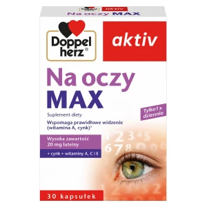 Doppelherz® aktiv Na oczy MAX, 30 kapsułek
