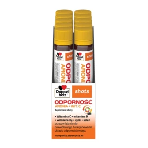 Doppelherz®  shots ODPORNOŚĆ Aronia + wit. C, 10 ampułek