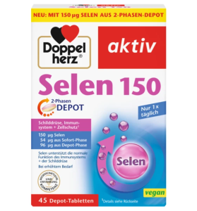 Doppelherz® aktiv Selen 150, 45 tabletek 