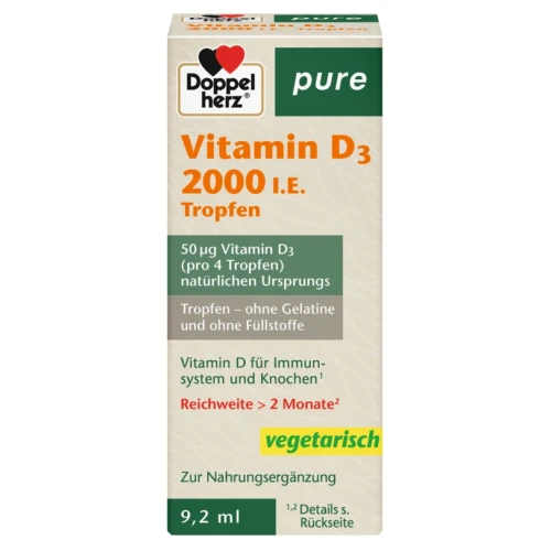 Doppelherz pure Witamina D3 2000