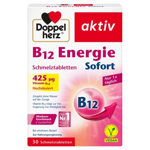 Doppelherz® aktiv Energia B12, 30 tabletek