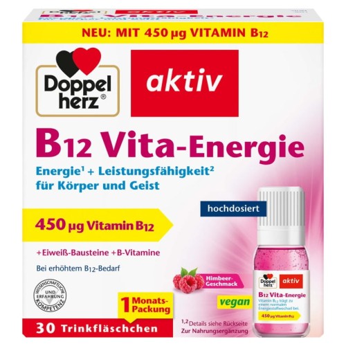 Doppelherz® aktiv B12 Intense, 30 butelek