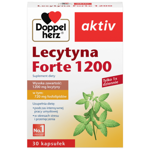 Doppelherz aktiv Lecytyna 1200 Forte, 30 kapsułek