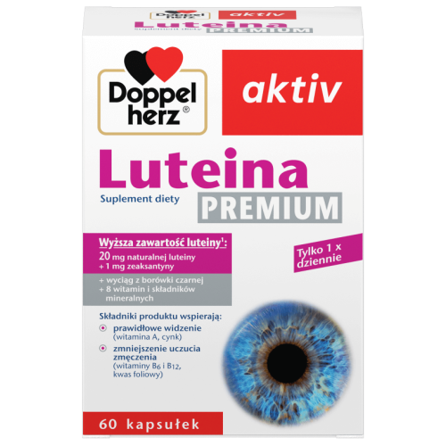 Doppelherz aktiv Luteina PREMIUM, 60 kapsułek