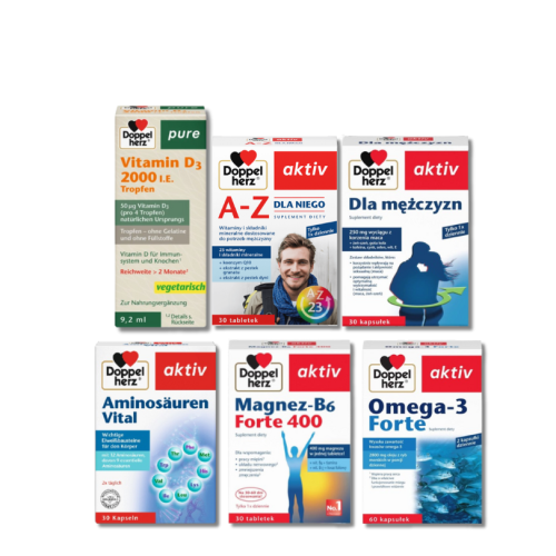 Zestaw Zimowy Doppelherz® dla Mężczyzn | 6 produktów