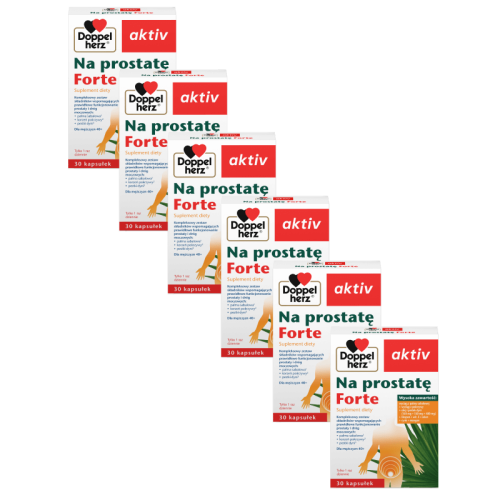 Doppelherz aktiv Na prostatę FORTE, 5x30 kapsułek ZESTAW