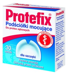 Protefix® PODŚCIÓŁKI mocujące dla szczęki, 30 szt.