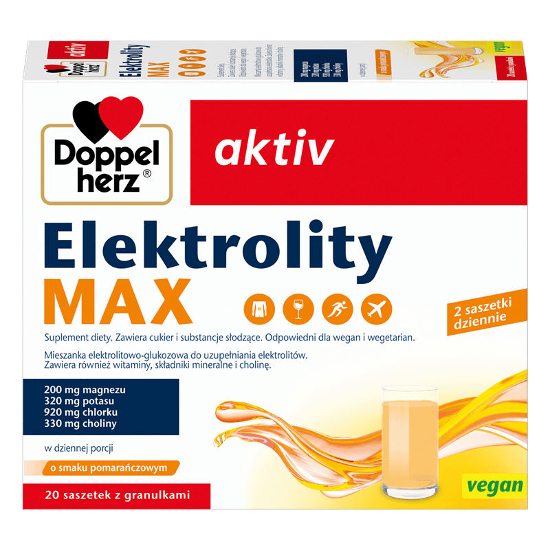 Elektrolity w saszetkach