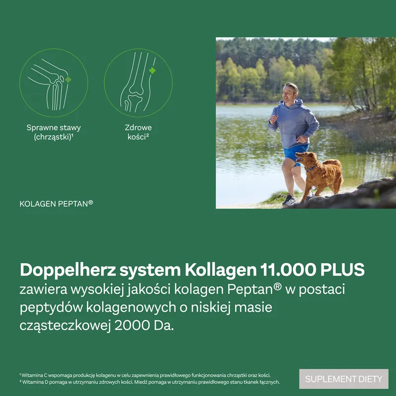 2-miesięczny zapas płynnego kolagenu Doppelherz system na stawy